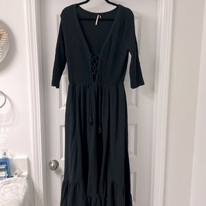 Freepeople dresss with ruffles